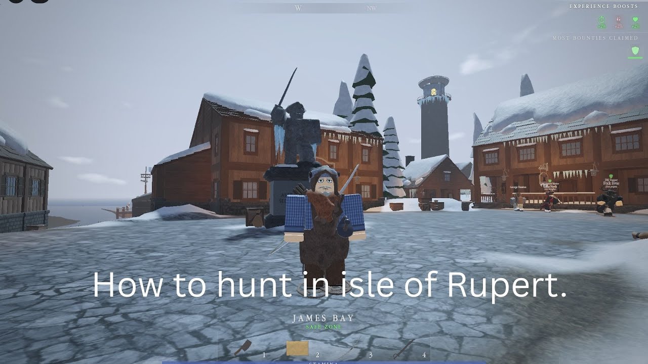 How to hunt in isle of Rupert in Northwind. (2026 version, easily, money exp, *ridge technique*.