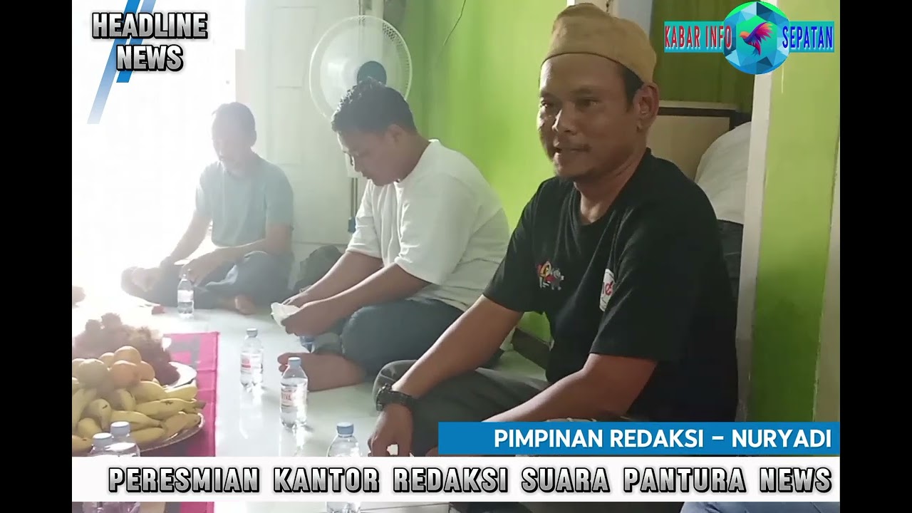Peresmian Kantor Redaksi Suara Pantura News
