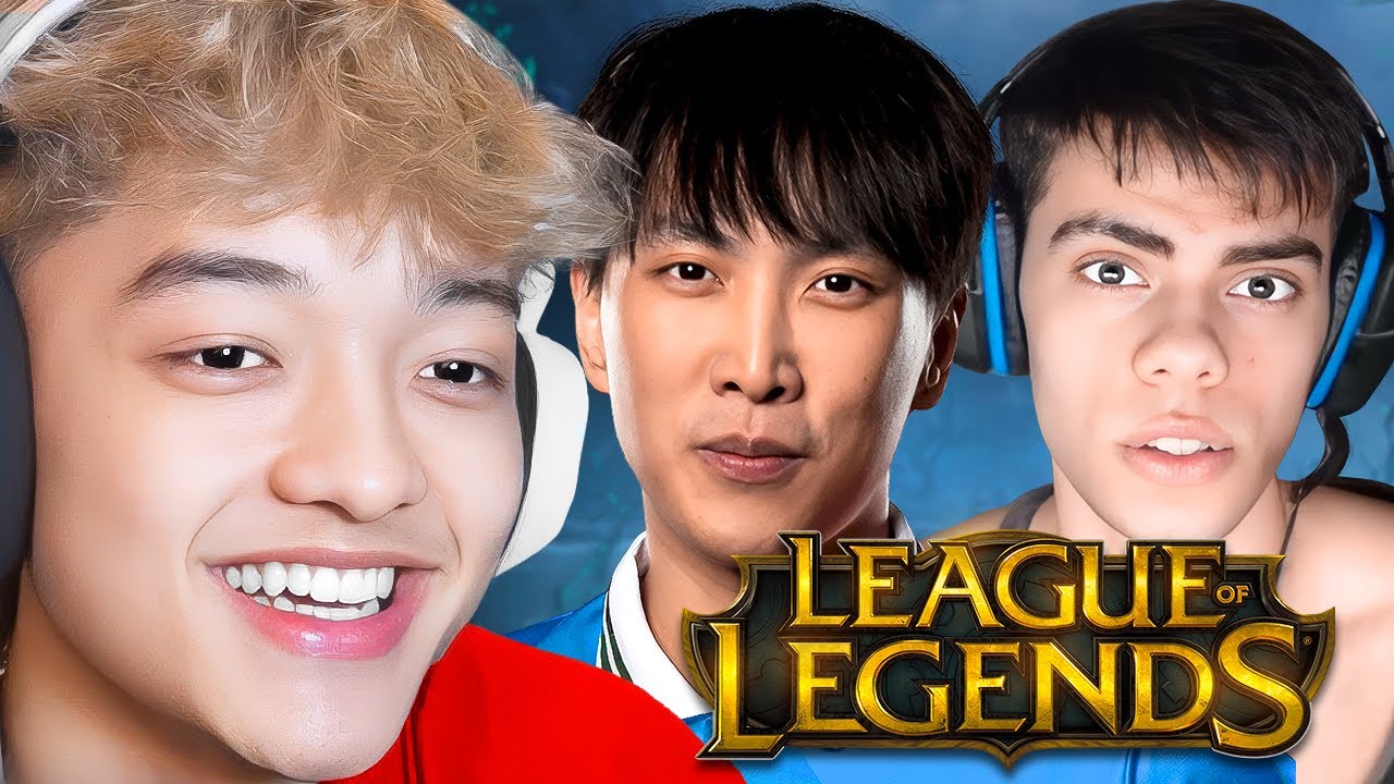 I 1v1'd Doublelift & Dantes In League of Legends..