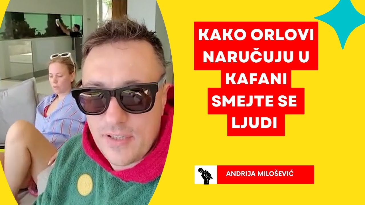 Kako 3 ORLA narucuju u KAFANI | Andrija Milošević Vicevi