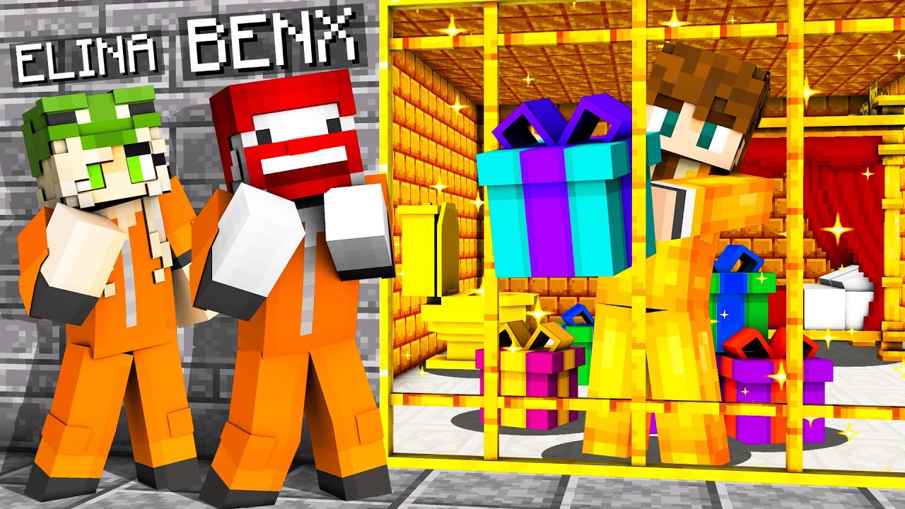 WIR BEKOMMEN DIE GOLDENE GEFÄNGNIS ZELLE in Minecraft Gefängnis 2
