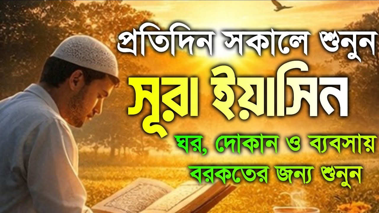 (প্রতিদিন সকালে শুনুন)কলিজা ঠান্ডা করা কণ্ঠে সূরা ইয়াসিন |Quran Tilawat |Surah Yaseen | #SurahYasin