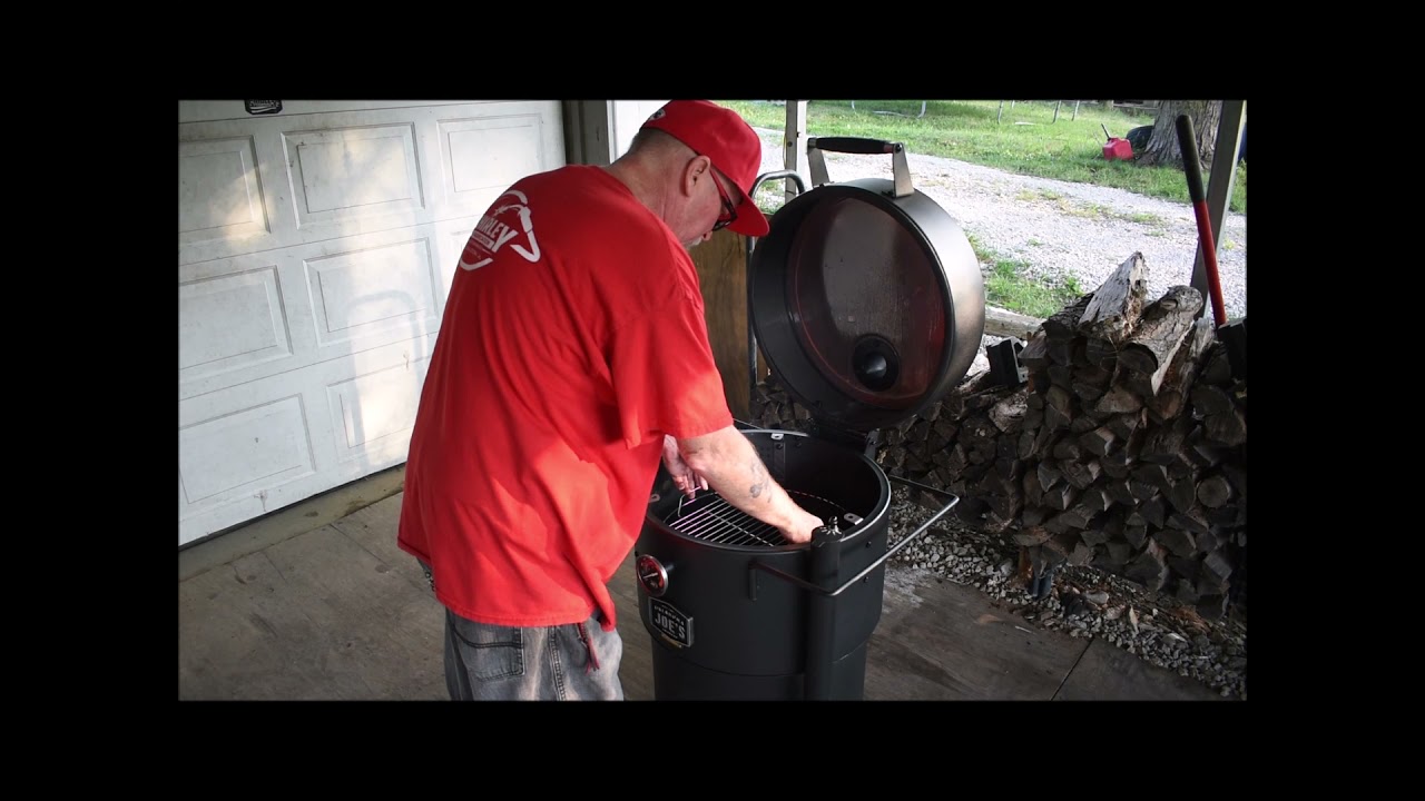 Oklahoma Joes Bronco Drum Smoker Seasoning