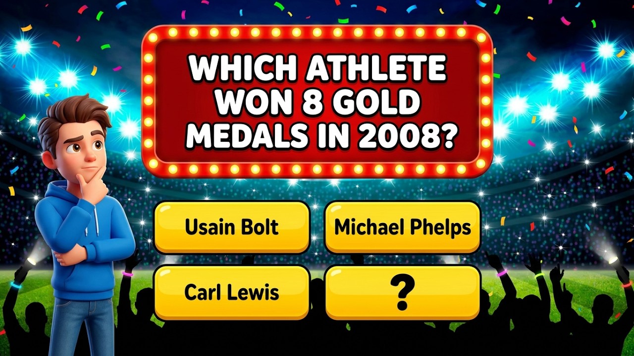 The ULTIMATE Olympic Games Trivia Challenge!- Only 1% van get all 25!