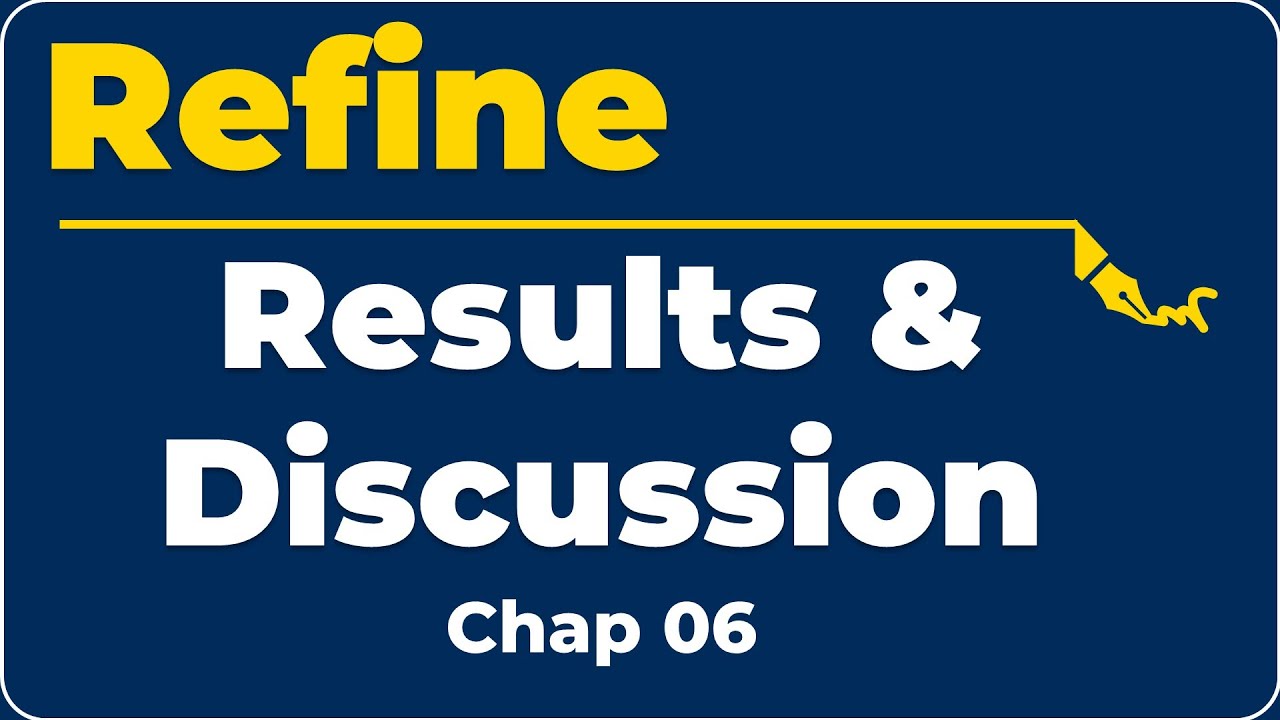 How to Write a Strong Results & Discussion Chapter (PhD Thesis Guide)