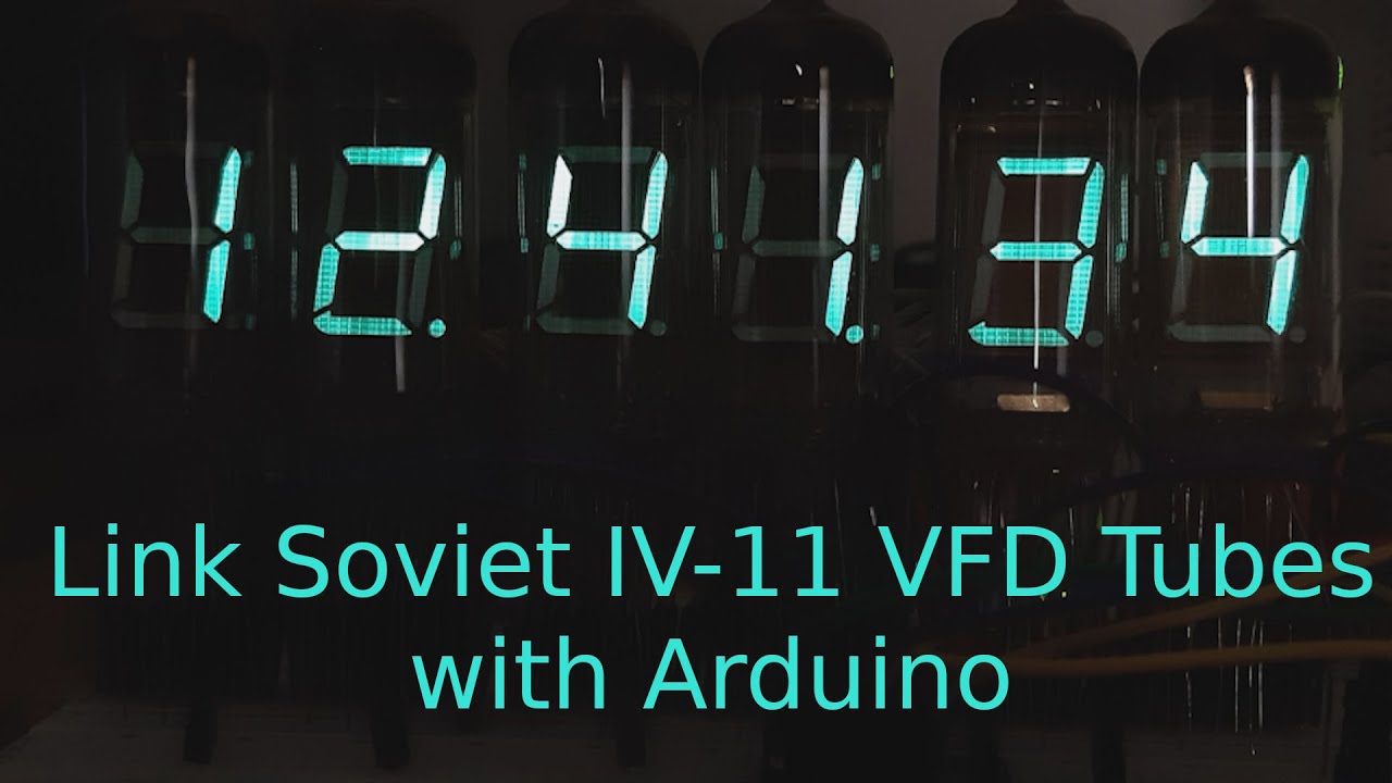 How to Drive VFD Tubes With an Arduino