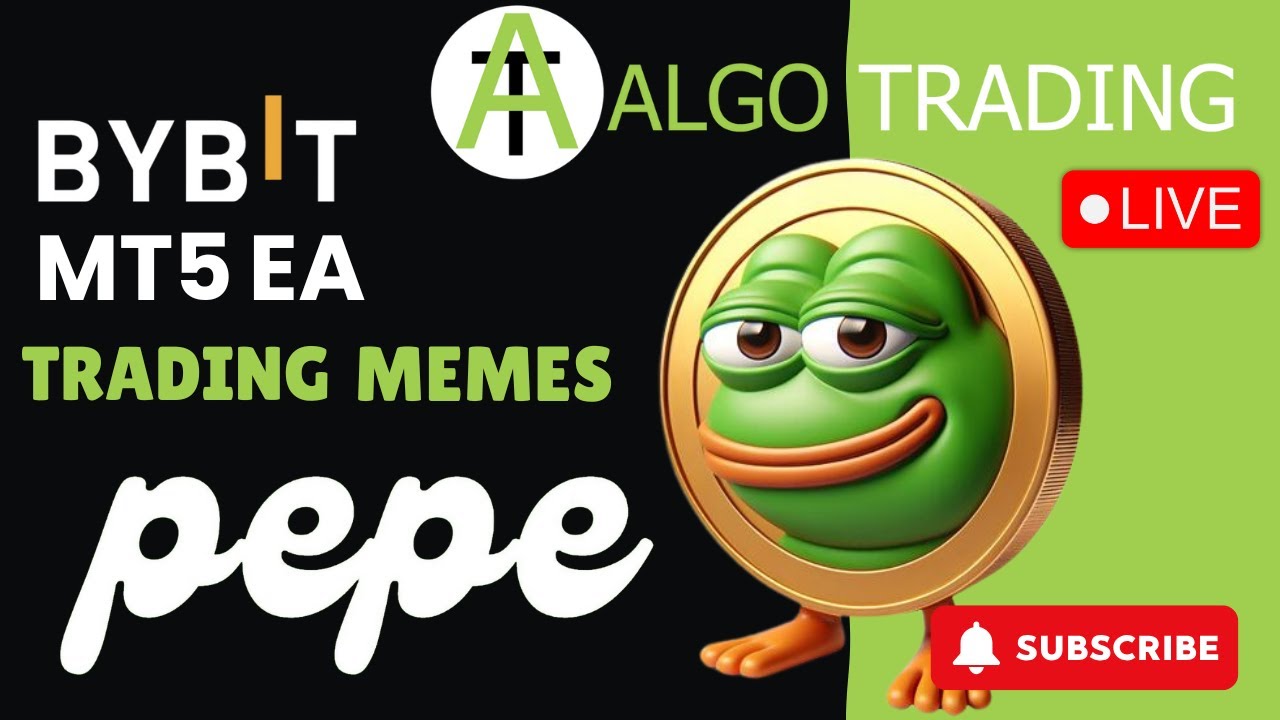 BYBIT MT5 EA - Trade MEMECOINS while you sleep | PEPE strategy
