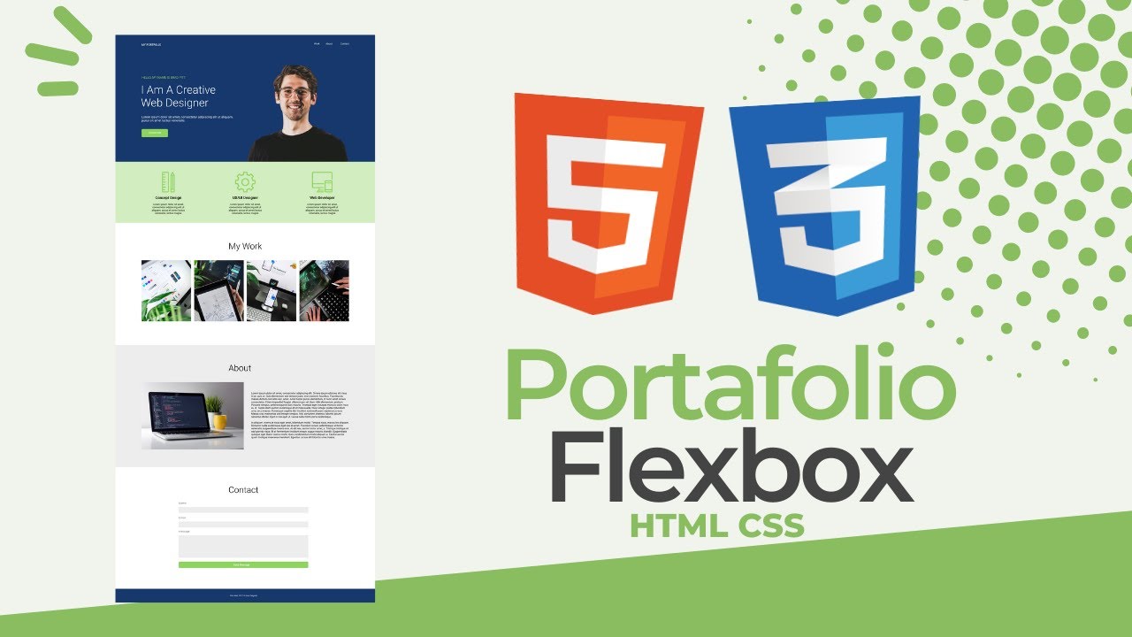 Diseñando un Portafolio con Flexbox y CSS