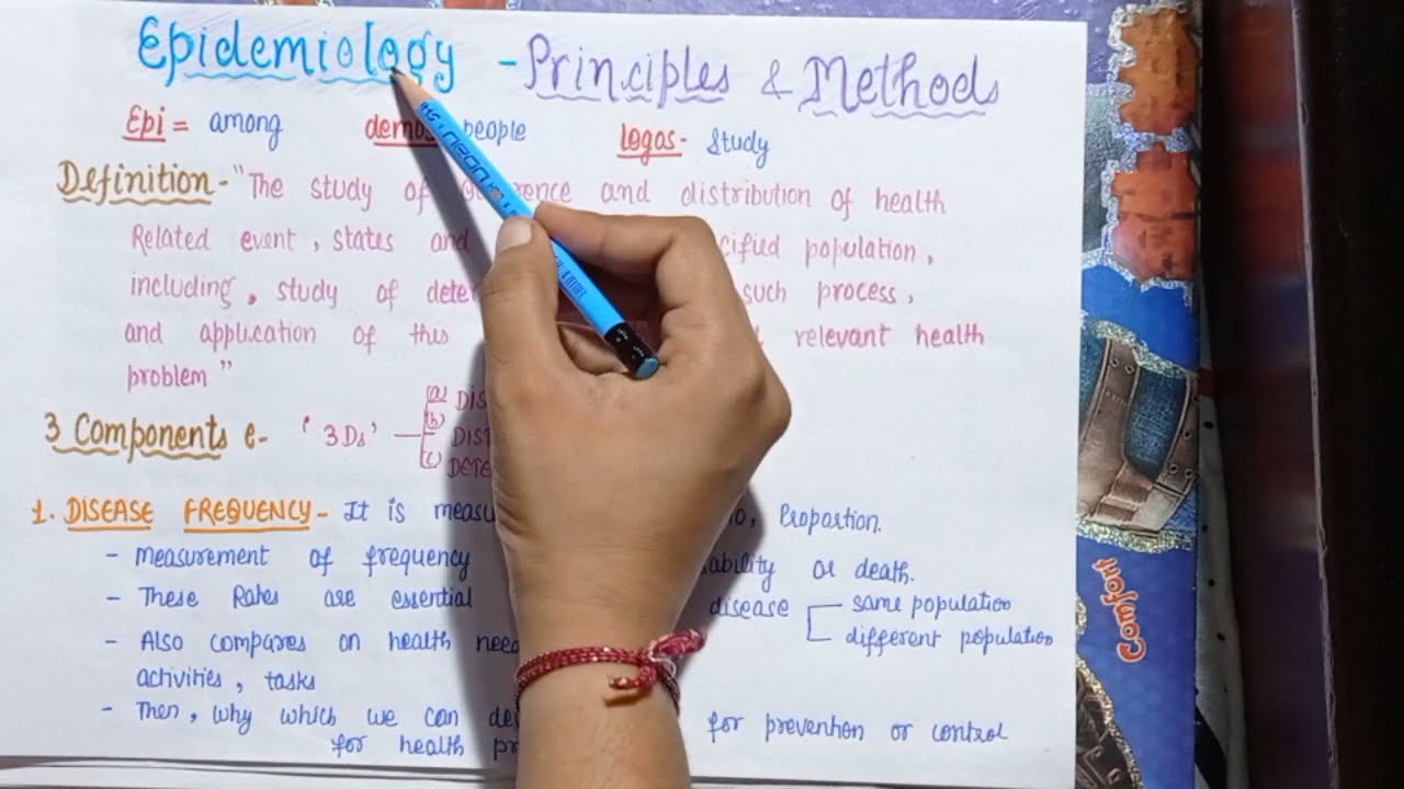 What is Epidemiology ? Definition ,Principles , Concept & its approach || community medicine lecture