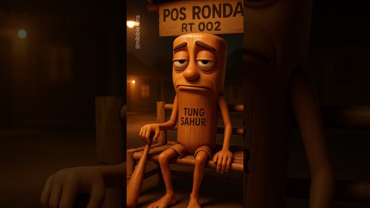 Anomali tung tung tung sahur in Pos Ronda #shorts