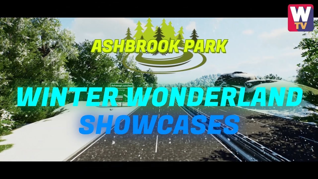 WINTER WONDERLAND SHOWCASES #planetcoaster2 #themepark #gamespotlight