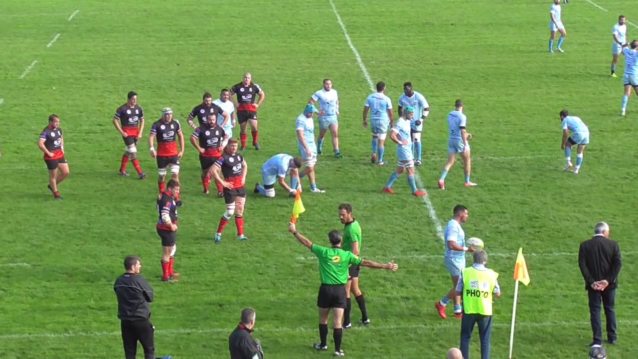 Valence d'Agen - Stado Tarbes - rugby federale 1 - 21-10-2018