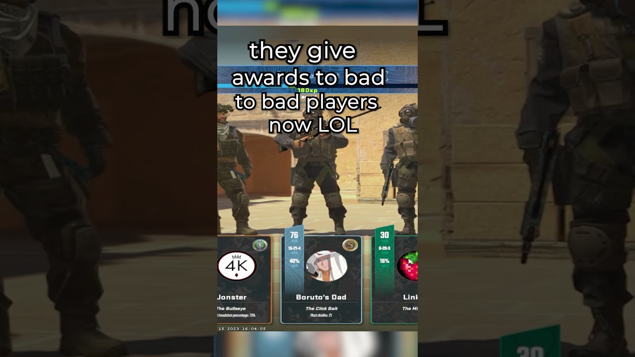 Counter-strike 2 rewards bad players ???  #csgo #shorts