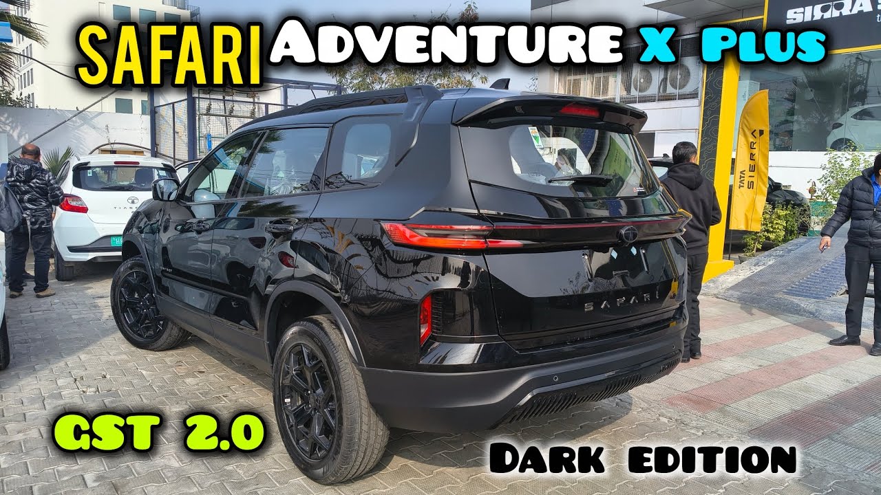 TATA Safari Adventure X Plus Dark Edition 2026 🦍 Tata Safari Dark Edition 2026 #safari 