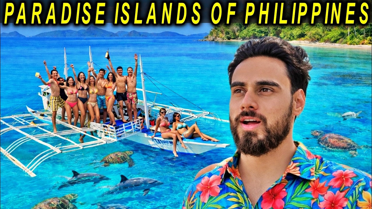 I survived 3 Days on a Boat in the Philippines 🇵🇭 ( Coron to El Nido)