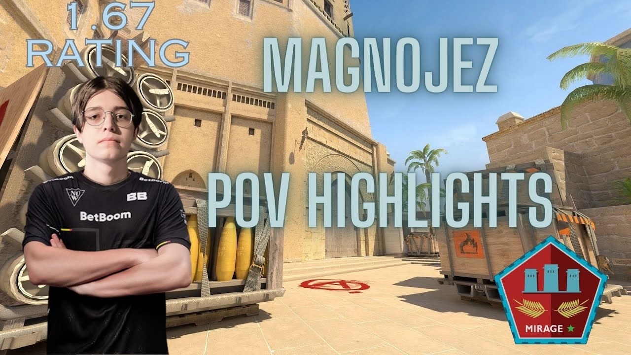⫷CS2 POV HIGHLIGHTS⫸ Magnojez | CCT Season 2  | BetBoom vs B8  | Map2 Mirage | TrixifyHD