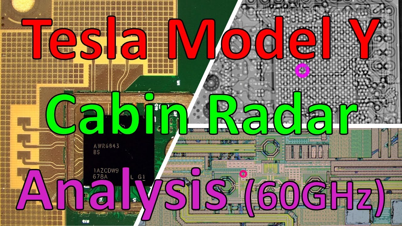 TSP #262 - Tesla Model Y Indoor Cabin Radar Teardown & Deep Analysis of SoC, Package, Antennas & PCB