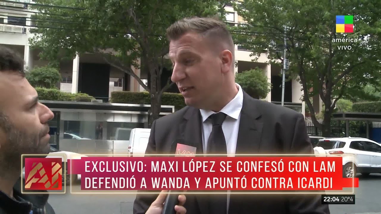 😱 Maxi López defendió a Wanda Nara y apuntó contra Mauro Icardi