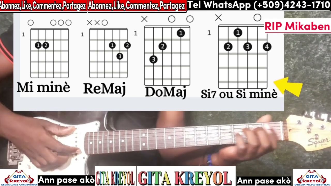 TOUT DETAY POU APRANN JWE AYITI SE DE MIKABEN SOU GITA OU A