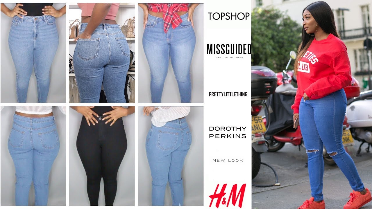 BEST HIGH WAISTED JEANS FOR CURVY / THICK WOMEN