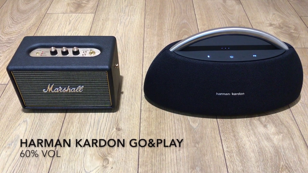 Marshall Kilburn vs Harman Kardon Go&Play Soundcheck