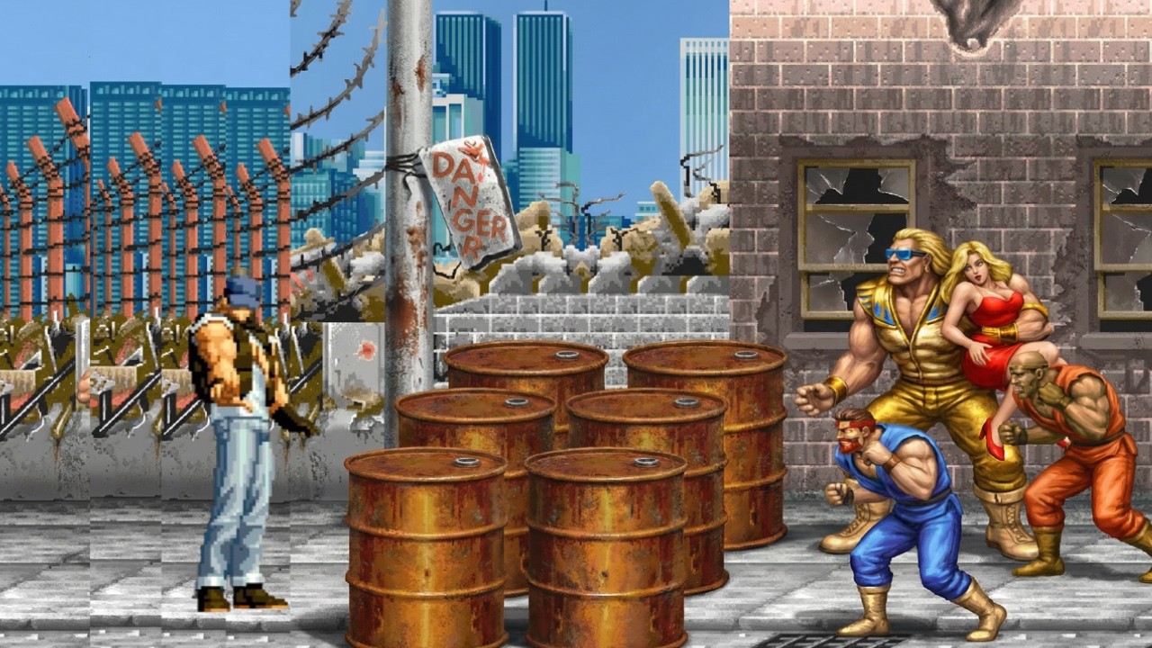 CLARK in Final Fight