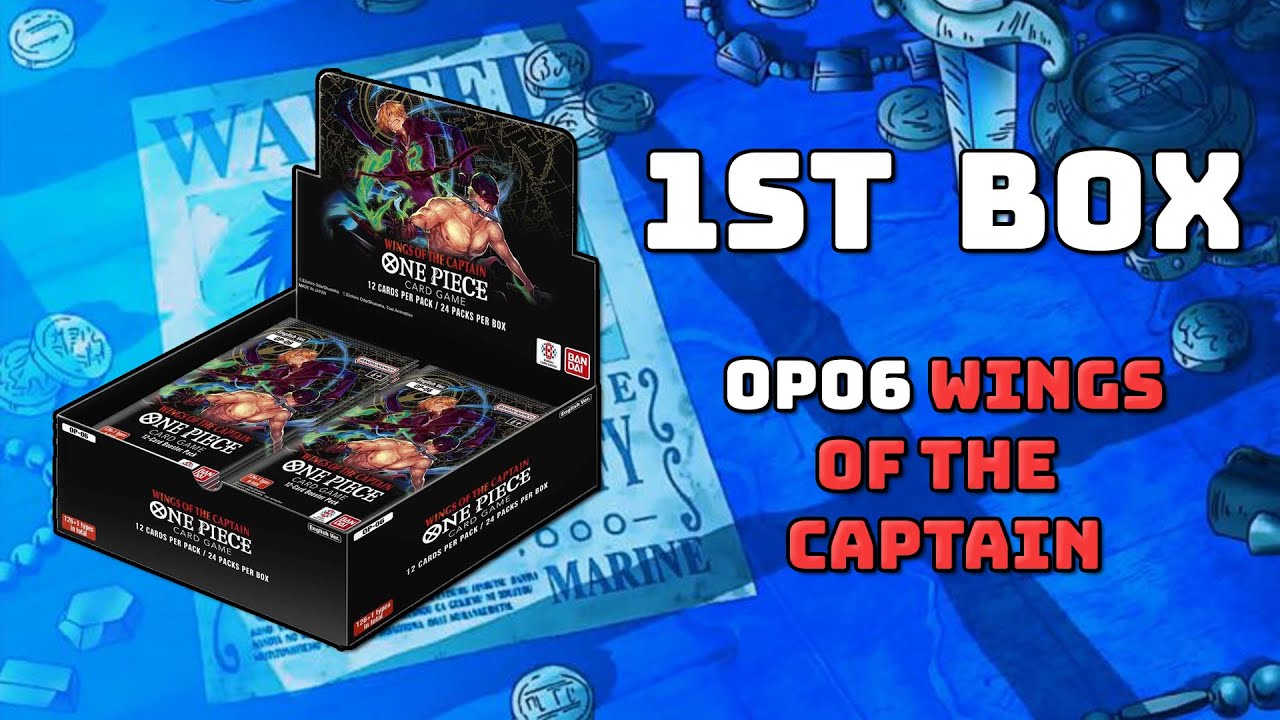 1st Box of OP06 Wings of the Captain!