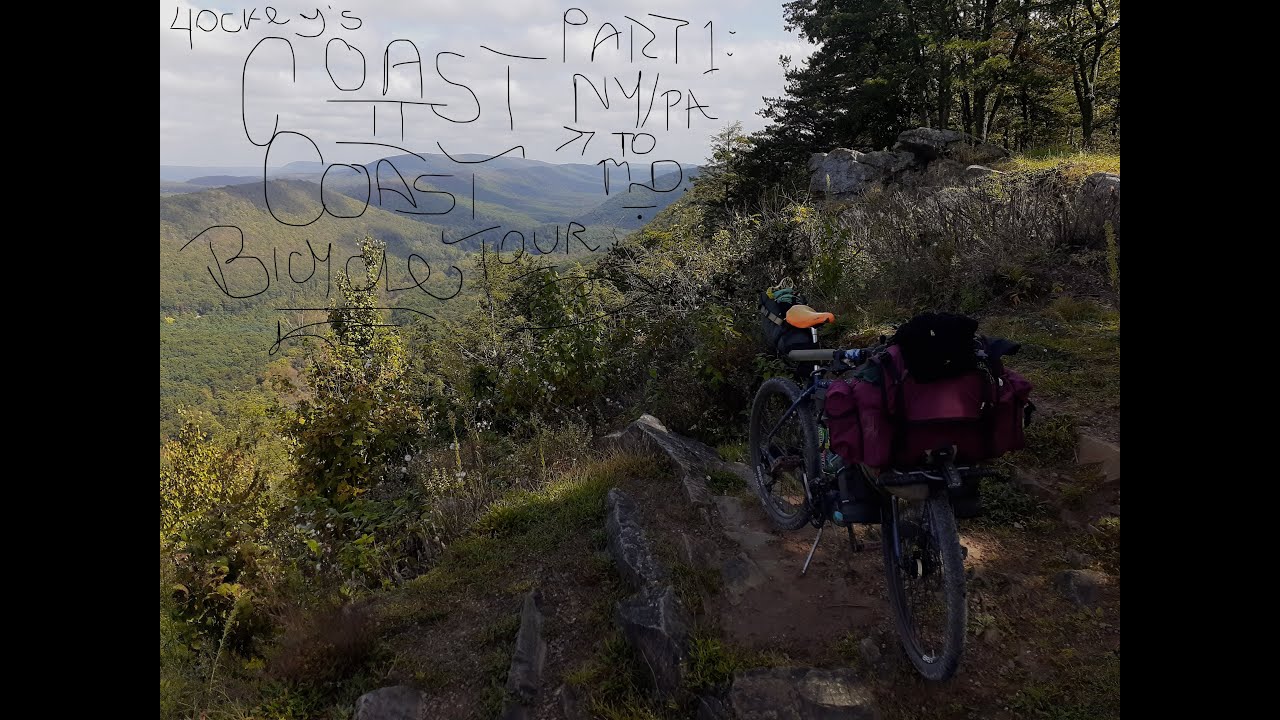 yockey's Coast to Coast bike tour part 1: NY to MD