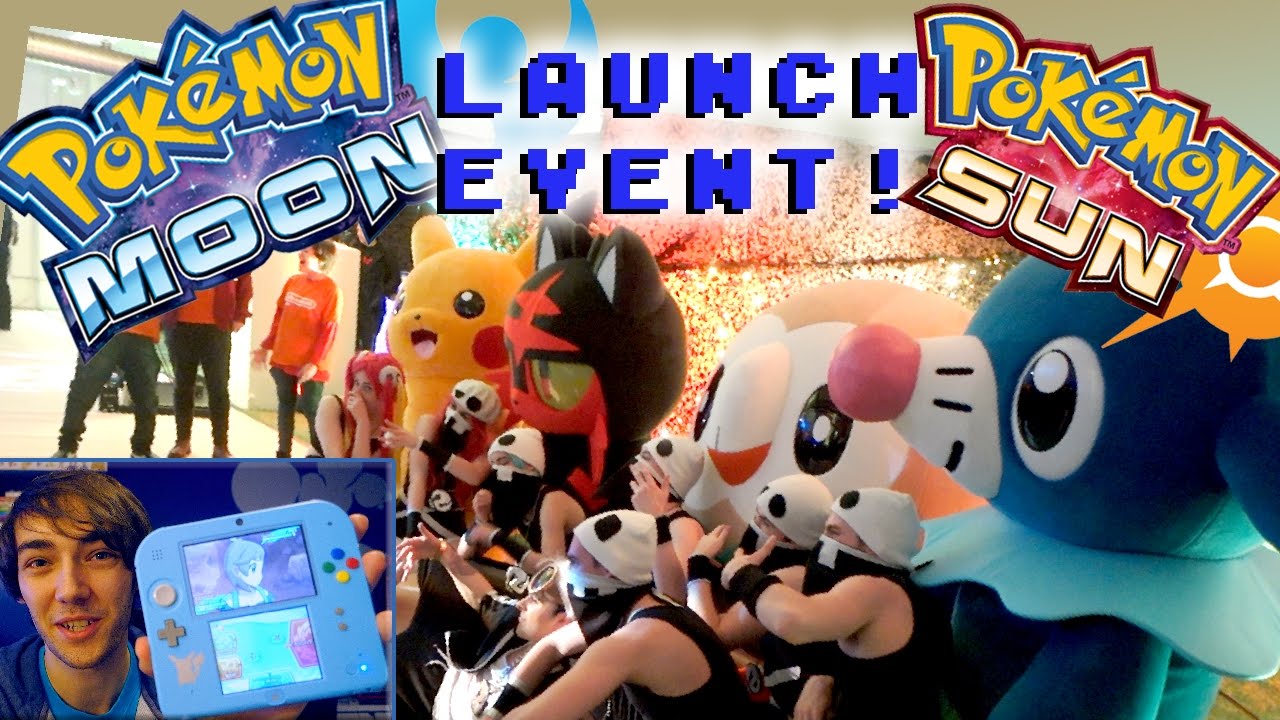Pokemon Sun and Moon UK launch event in London!