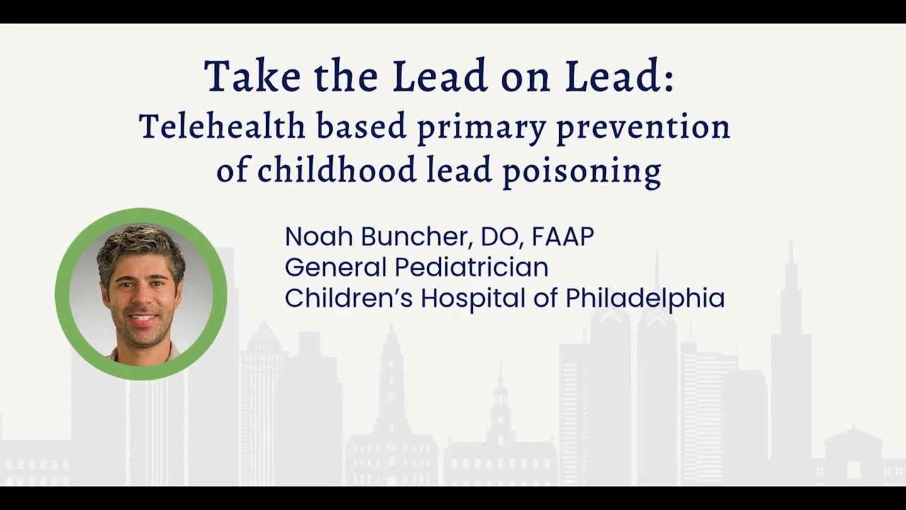 Telehealth based primary prevention of childhood lead poisoning: Webinar Recording