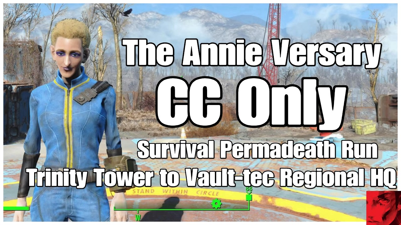 Fallout 4 - The Annie Versary Survival Permadeath Run, CC only Pt 08