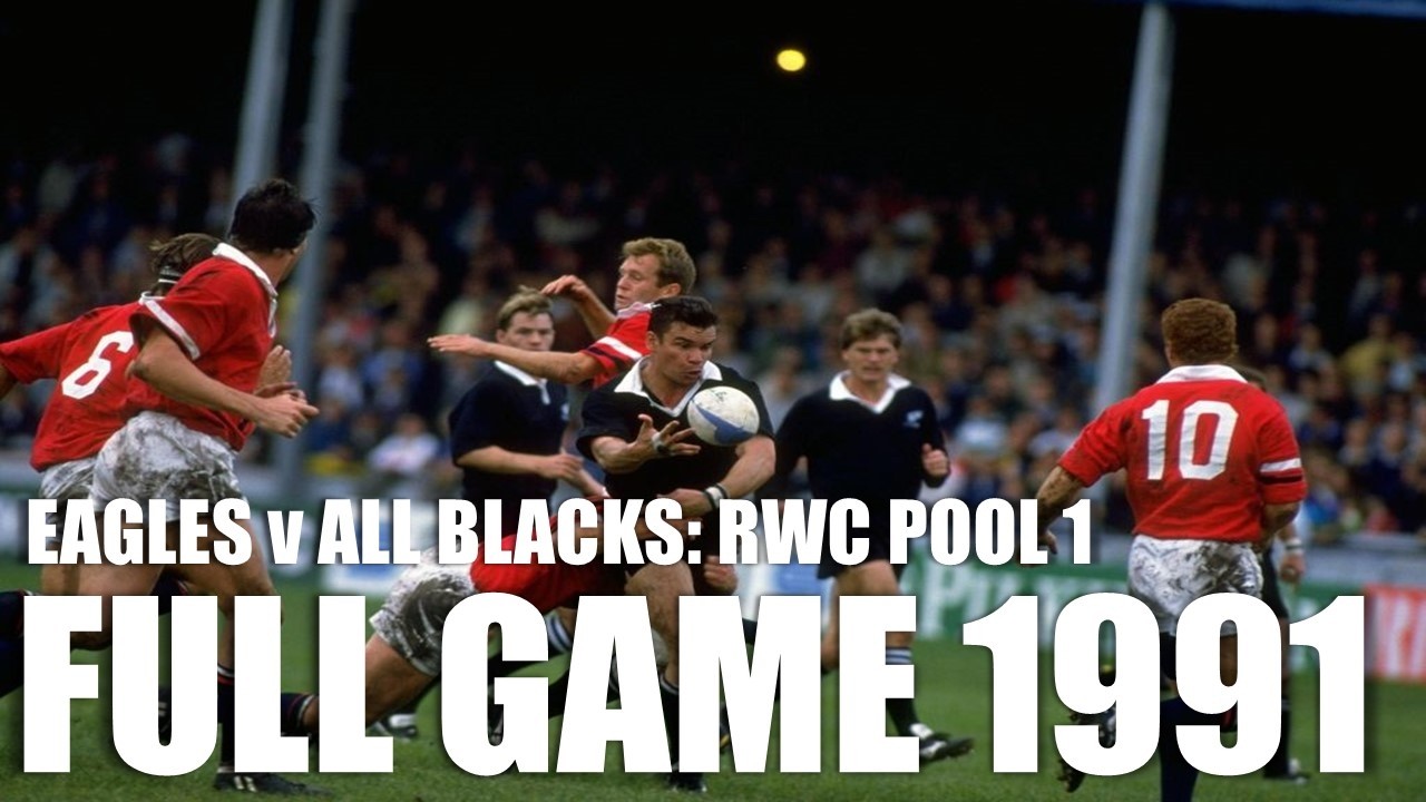 United States v New Zealand | 1991 Rugby World Cup | Pool 1 | Full Game