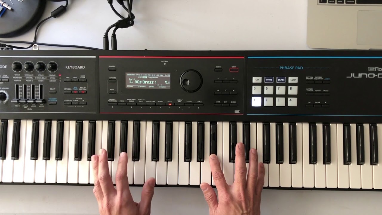 Corey Hart - Sunglasses at Night (keyboard cover)