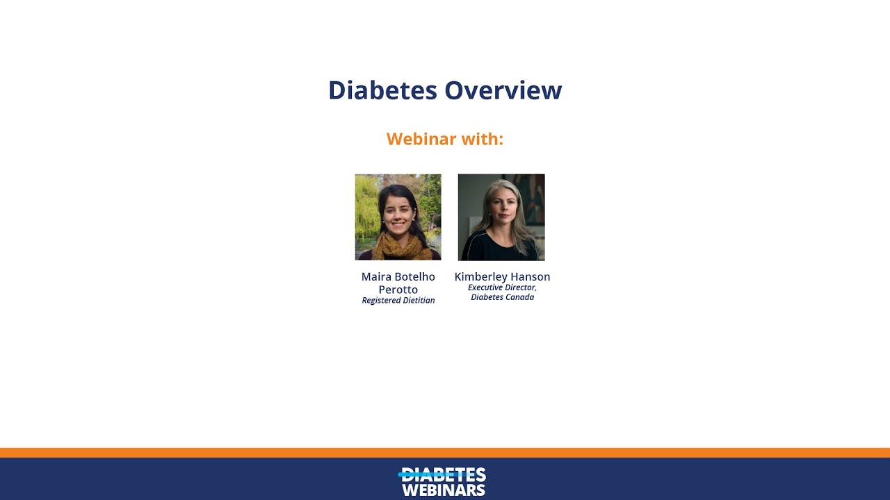 Webinar: Diabetes Overview (English - Portuguese)