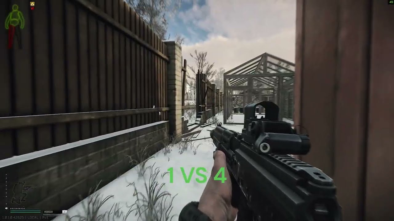 1 VS 4 - ESCAPE FROM TARKOV