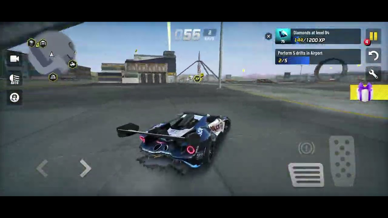 Powerfull racing car 