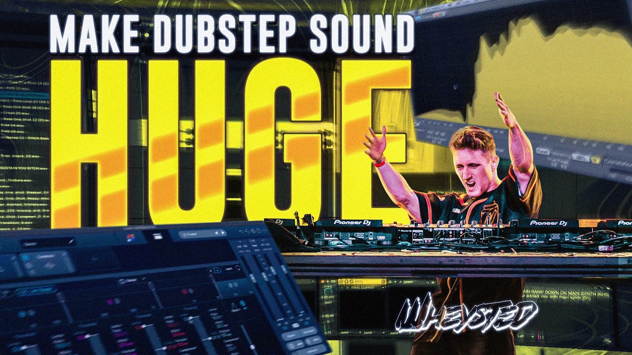 Here are all of the secrets I use to make clean & LOUD Dubstep… (WHEYSTED)