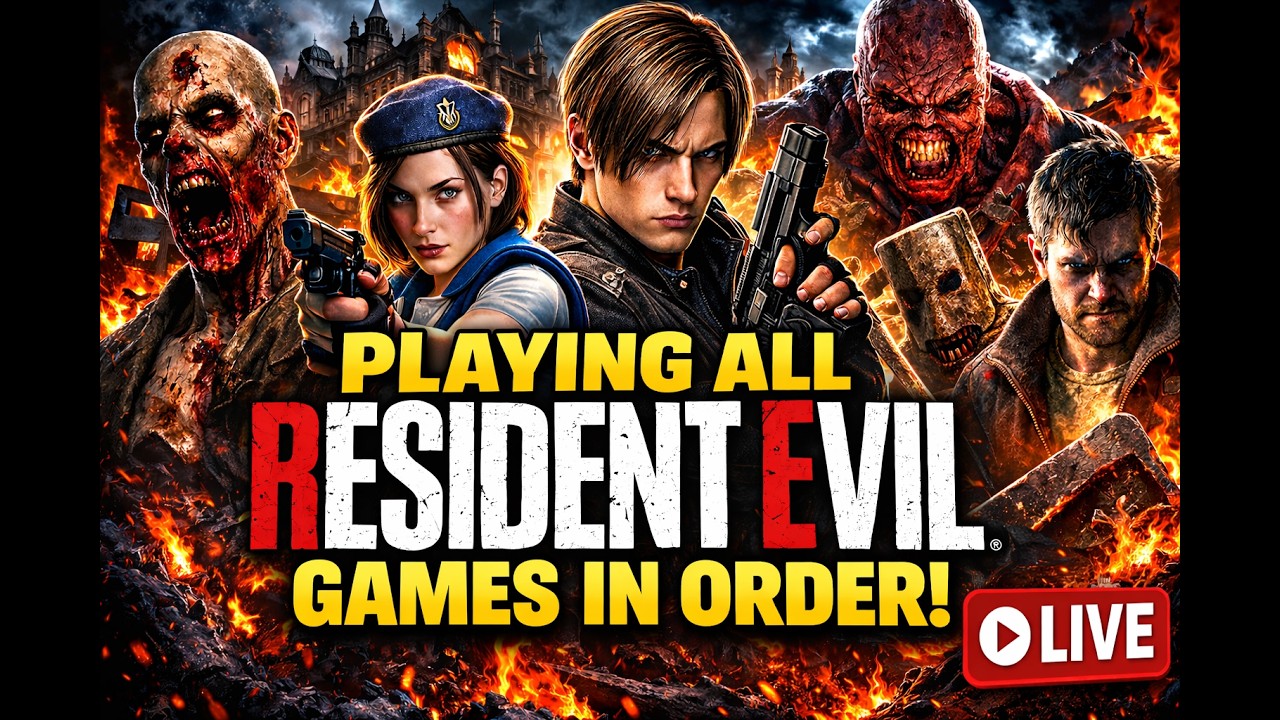 Resident Evil Marathon - Resident Evil 3 Start