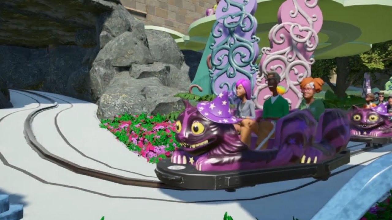 Alice in Wonderland- Planet Coaster Recreation