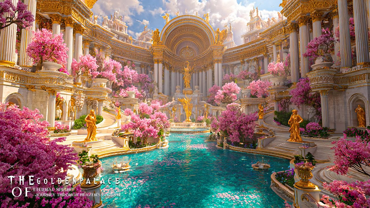 The Golden Palace of Eternal Spring | A Journey Through Heaven&rsquo;s Garden