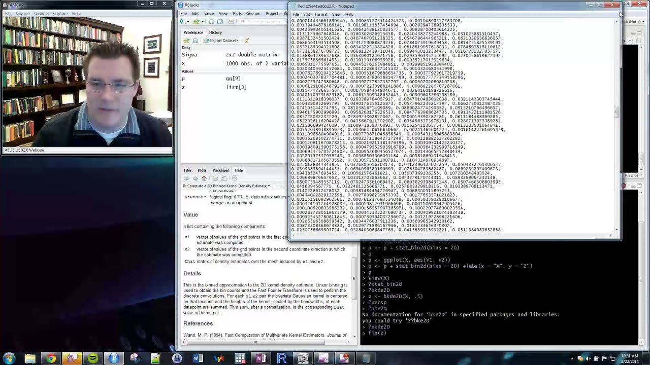 Kernel Density Estimation and Kernel Regression