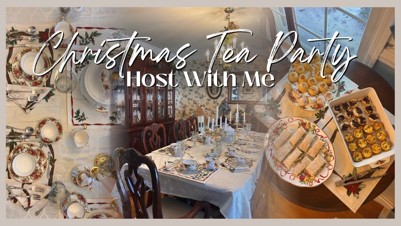 Host with me: Christmas Tea Party