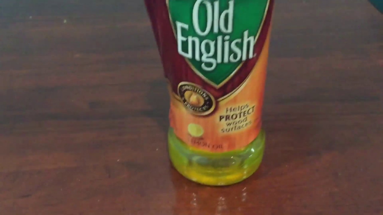 How To Protect Wood With Old English - Polish Your Wooden Surfaces