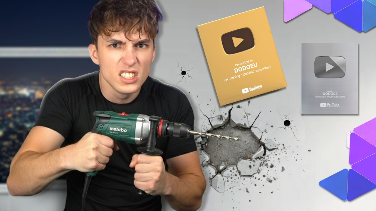 Vyvrtal Jsem Si Na Stěnu Youtube Buttony