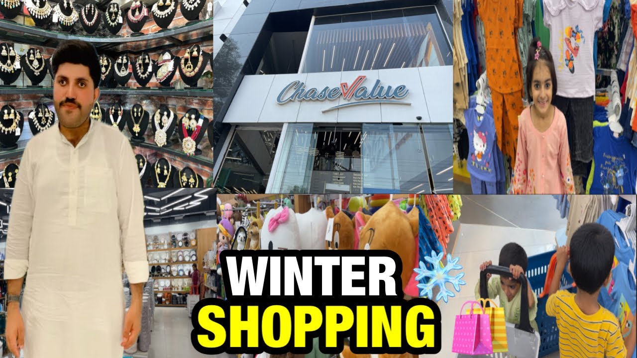 Chase Value Multan Vlog 2025😍|| Kids Winter Shopping 🛍️ 