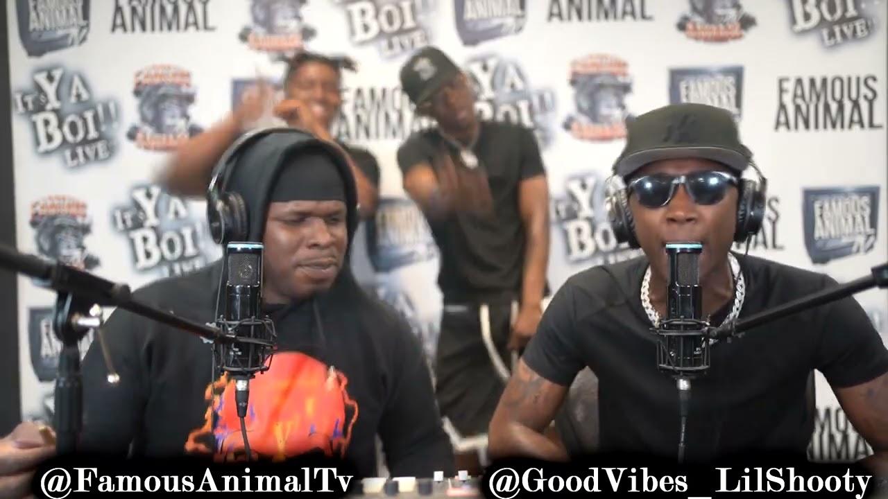 Mississippi Rapper Good Vibes Lil Shooty Stops by Drops Hot Freestyle on Famous Animal Tv