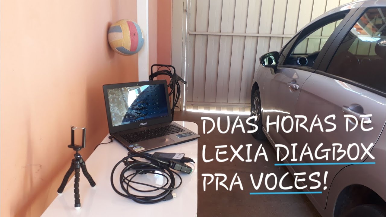 Live Mostrando E Usando O Scanner Lexia Para Peugeot Citroen