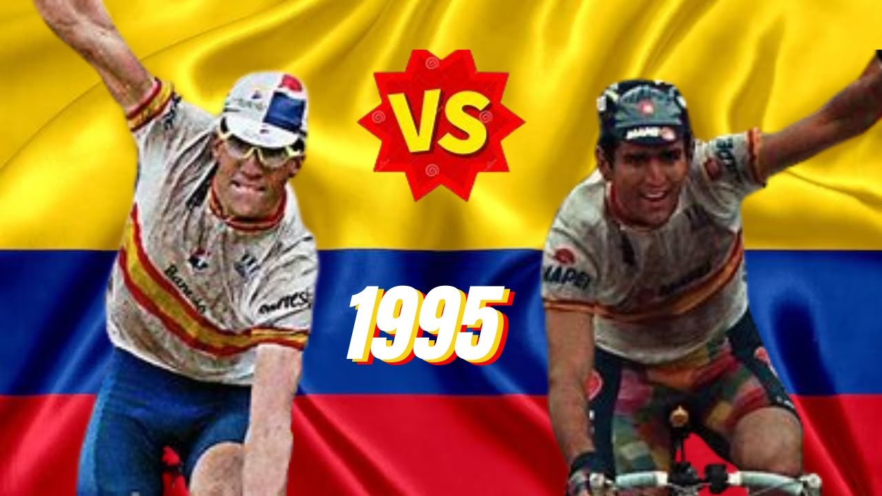 El mundial más DURO de la historia  (COLOMBIA 1995) -  INDURAIN vs OLANO
