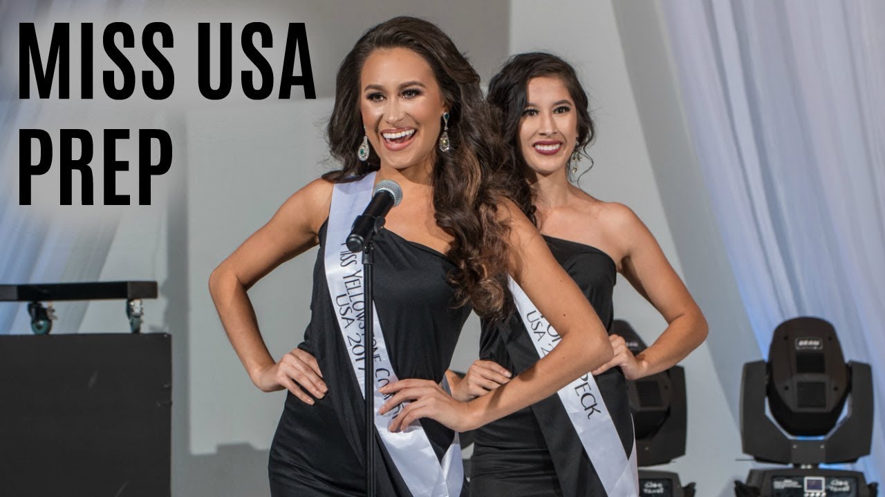 How to prep for a Miss USA state pageant