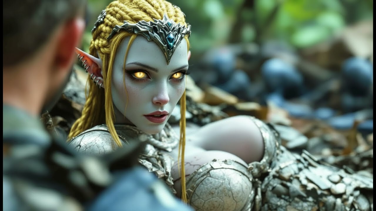The Alien Queen Was Cornered — Until an Injured Human Promised, “I’ll Stay With You” | Sci-Fi